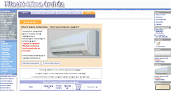 Desktop Screenshot of hitachi-klima.hu